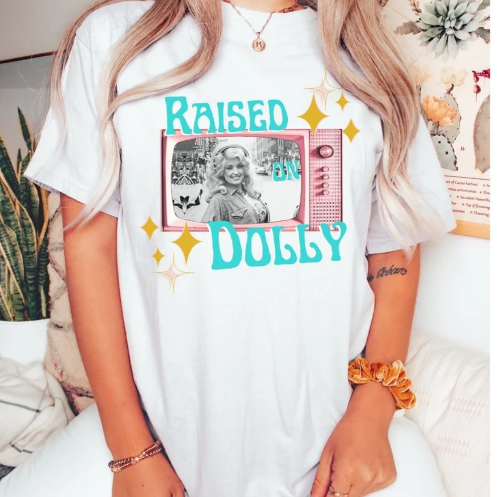 Raised on Dolly Parton Shirt It's Hard Being A Diamond Poker Card shirt